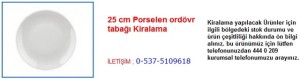 İstanbul 25 cm Porselen ordövr tabağı Kiralama İletişim Tlf ; 0 544 929 08 35