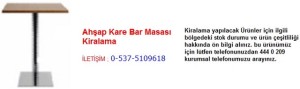İstanbul ahşap kare bar masası kiralama İletişim Tlf ; 0 544 929 08 35