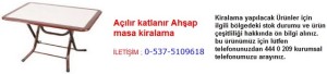 İstanbul açılır katlanır ahşap masa kiralama İletişim Tlf ; 0 544 929 08 35