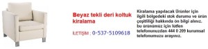 İstanbul beyaz tekli deri koltuk kiralama İletişim Tlf ; 0 544 929 08 35