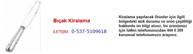 İstanbul bıçak kiralama İletişim Tlf ; 0 544 929 08 35