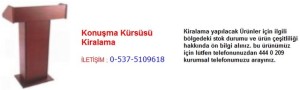 İstanbul konuşma kürsüsü kiralama İletişim Tlf ; 0 544 929 08 35