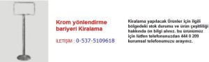 İstanbul krom yönlendirme bariyeri kiralama İletişim Tlf ; 0 544 929 08 35