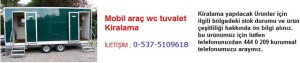 İstanbul mobil araç wc tuvalet kiralama İletişim Tlf ; 0 544 929 08 35