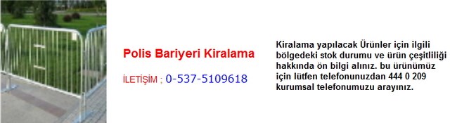 İstanbul polis bariyeri kiralama İletişim Tlf ; 0 544 929 08 35
