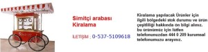 İstanbul simitçi arabası kiralama İletişim Tlf ; 0 544 929 08 35