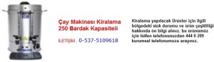 İstanbul çay makinası kiralama İletişim Tlf ; 0 544 929 08 35